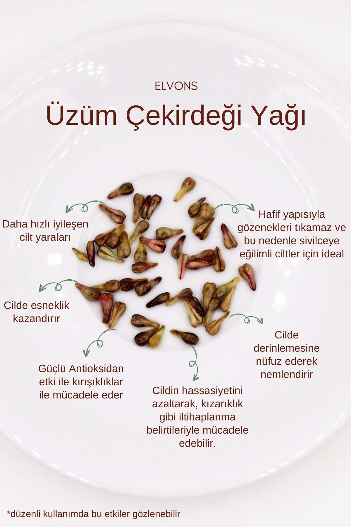 El Ve Vücut Kremi-Üzüm Çekirdeği