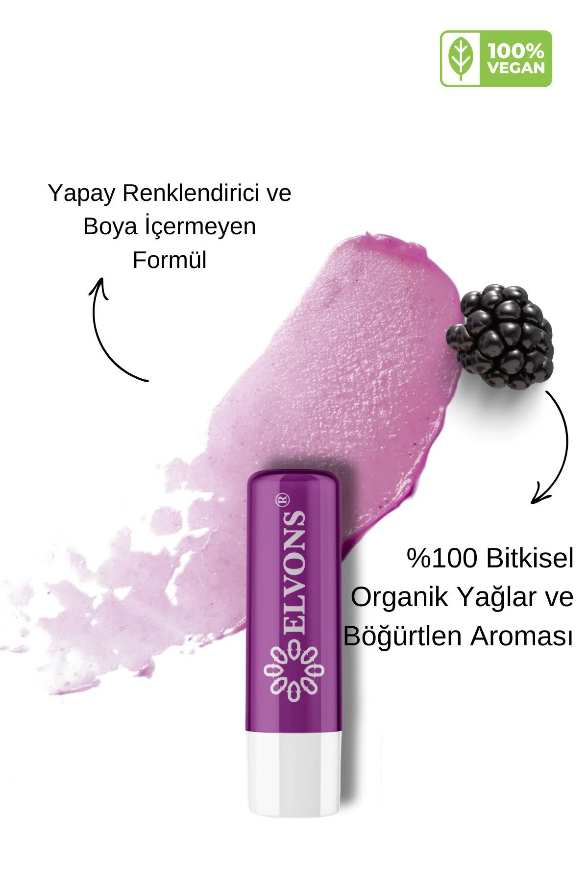 Lip Balm Böğürtlen Extract