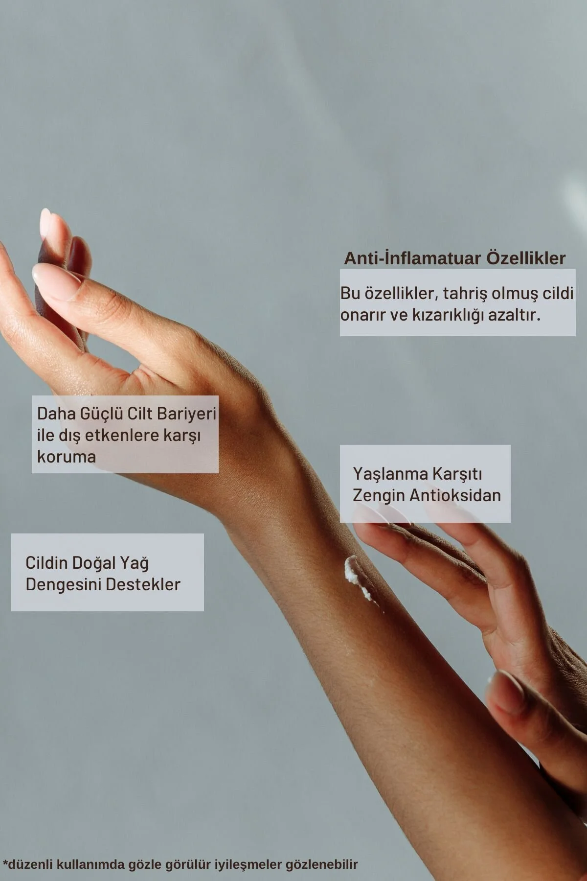 El Ve Vücut Kremi-Üzüm Çekirdeği Tüp