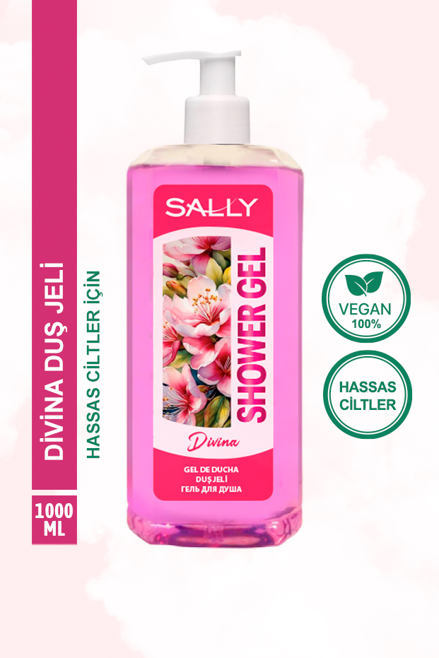 Divina Duş Jeli Pompalı 1 Litre
