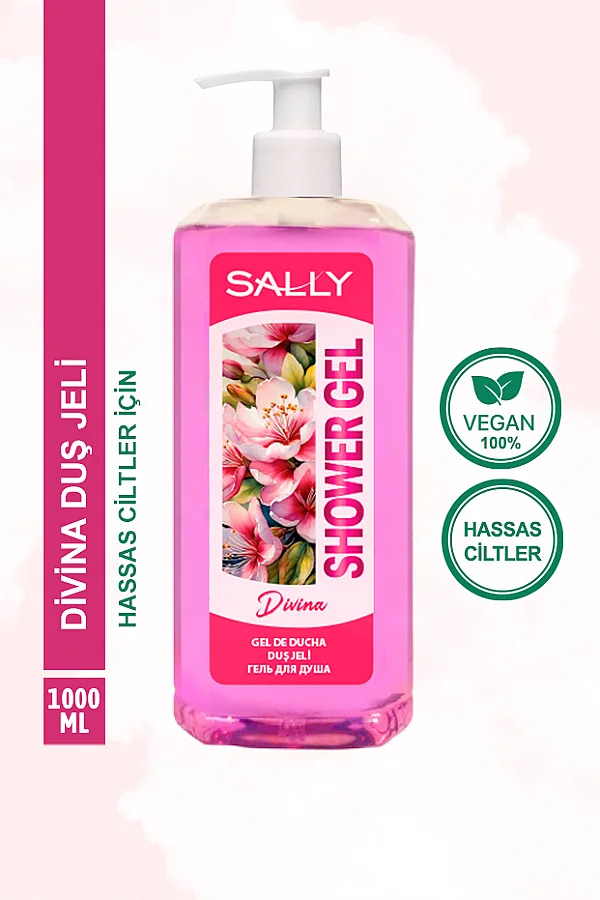 Divina Duş Jeli Pompalı 1 Litre
