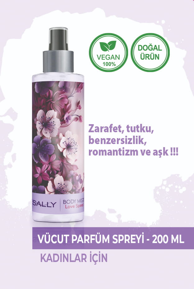 Love Speel Body Mist Saç & Vücut Spreyi 200 ml | Kremalderma