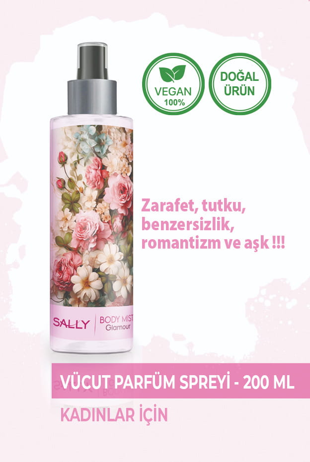 Glamour Body Mist Saç & Vücut Spreyi 200 ml | Kremalderma