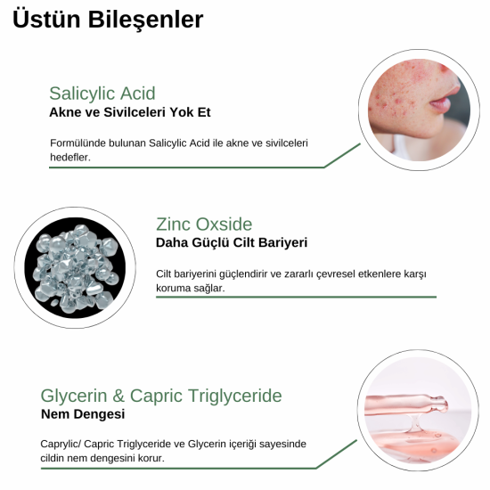 Sivilce Ve Akne Karşıtı Yüz Kremi - Görsel 2