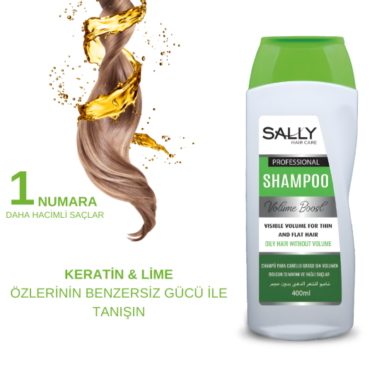 Yağlı Ve Hacimsiz Saçlar Şampuan