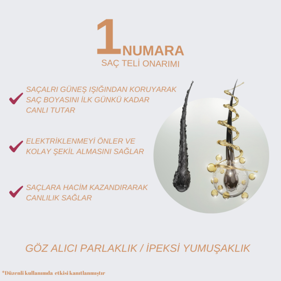 Protein Yükleme Şampuanı 1LT - Görsel 2