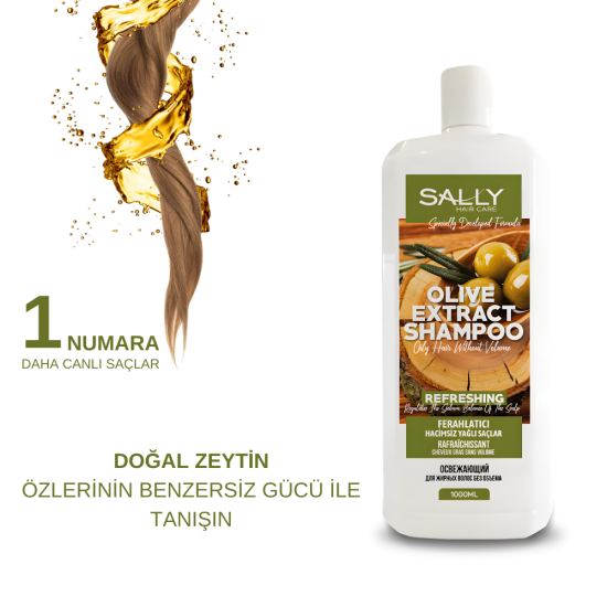 Geleneksel Zeytinyağlı Şampuan