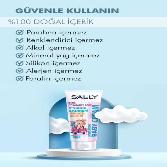 Rahatlatıcı & Nemlendirici Bebek Kremi 75 ml – Vitamin E ile Cilt Bakımı - Görsel 4